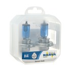 Лампа автомобильная Narva Range Power White, H4, 12 В, 60/55 Вт, набор 2 шт, 48680 - Фото 2