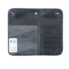 Пенал-скрутка для кистей на кнопках, 300 х 350, на 6 предметов, клапан ПВХ, кож.зам черный - Фото 2