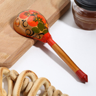 Ложка деревянная «Хохлома», полубаская, МИКС - Фото 2