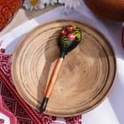 Ложка деревянная «Чернушка», маленькая, хохлома - Фото 2