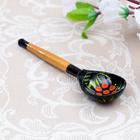 Ложка деревянная «Чернушка», маленькая, хохлома - Фото 4