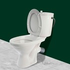 Унитаз компакт ЛЗСФ «Универсал Эконом», боковая подводка, косой выпуск, сиденье, шток - Фото 12