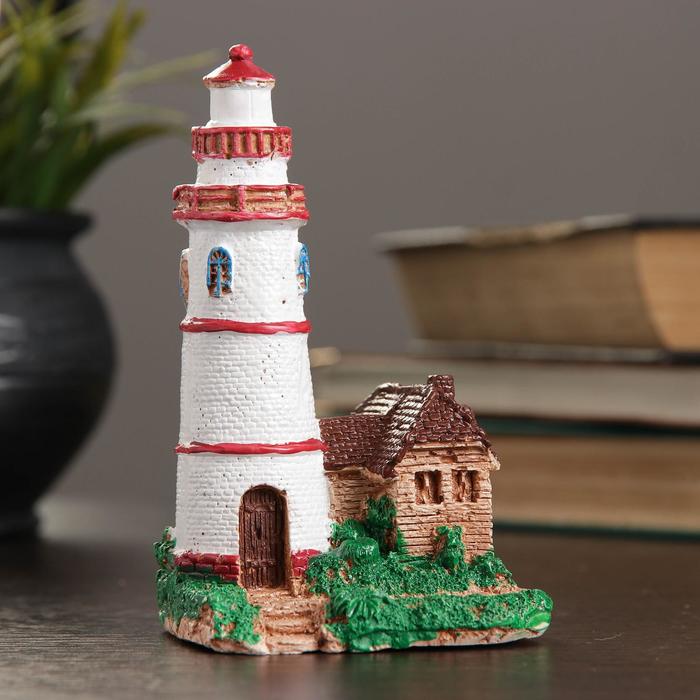 Фигурка гипс «Маяк», 8×7×13 см