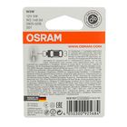 Лампа автомобильная Osram W5W W2,1x9,5d, 12 В, 5 Вт, набор 2 шт, 2825-02B - Фото 3