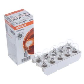 Лампа автомобильная Osram, P21W, 12 В, 21 Вт