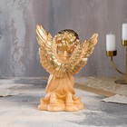 Статуэтка "Ангел с крыльями", бежевая, гипс, 27 см - Фото 3