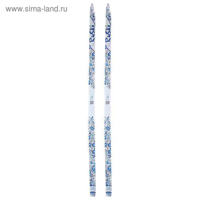 Лыжи дерево-пластик TREK Forest / Маяк ( 170см )  МИКС