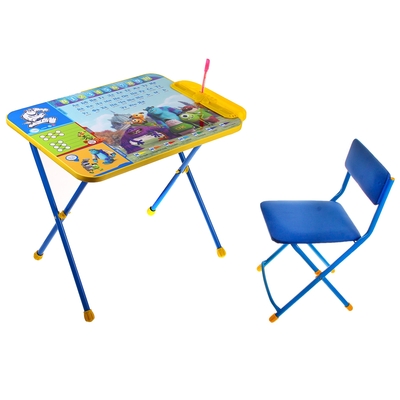 Комплект детской мебели «Disney 2. Университет Монстров» складной, цвет синий