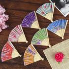 Веер складной «Цветы», h=21 см, рисунок МИКС - Фото 5