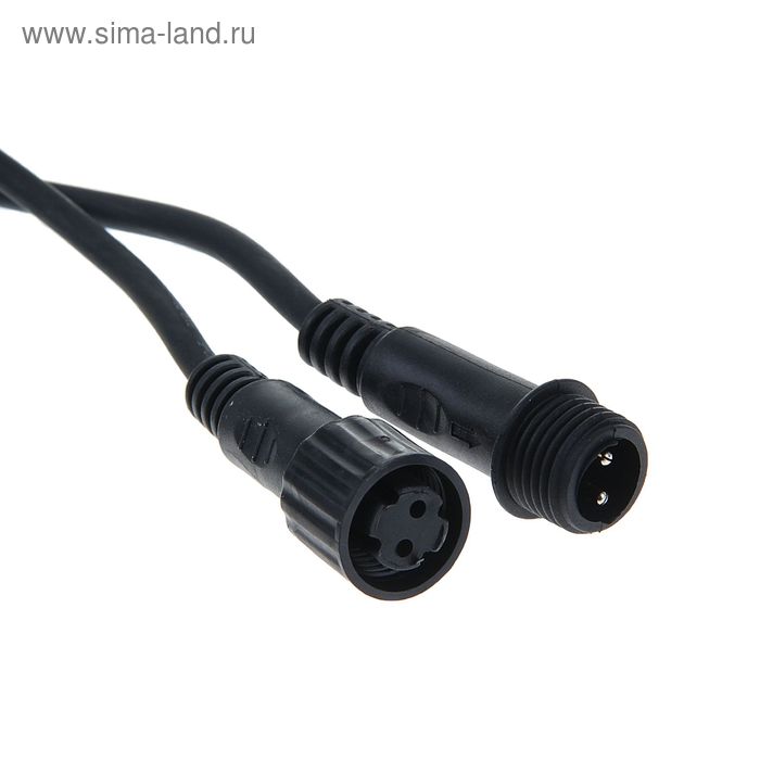 Удлинитель для гирлянд УМС "Каучук" 2W, Н.Т., 3 метра, 220V - Фото 1