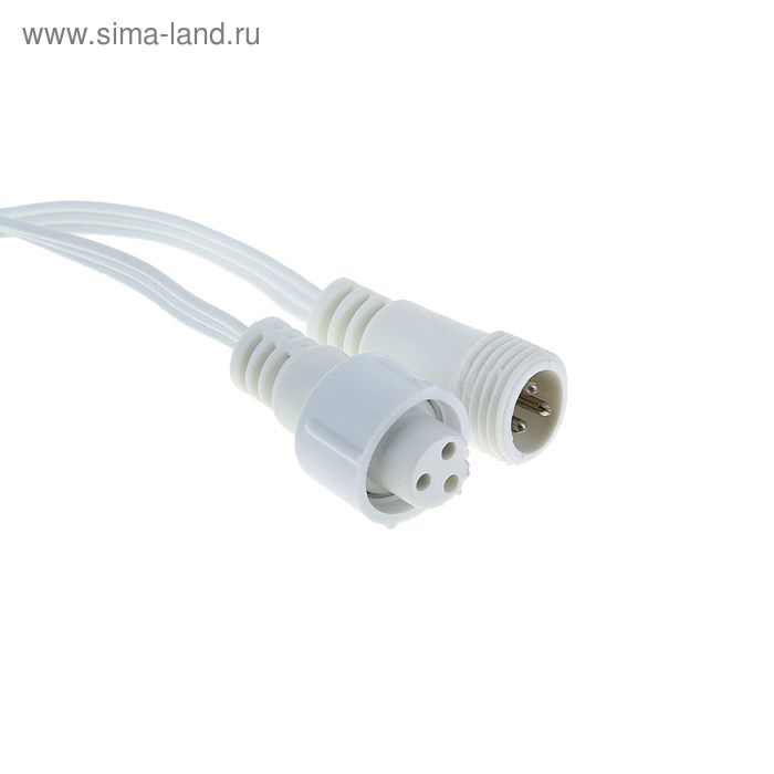 Удлинитель для гирлянд УМС 3W, Н.Б., 2 метра, 220V - Фото 1