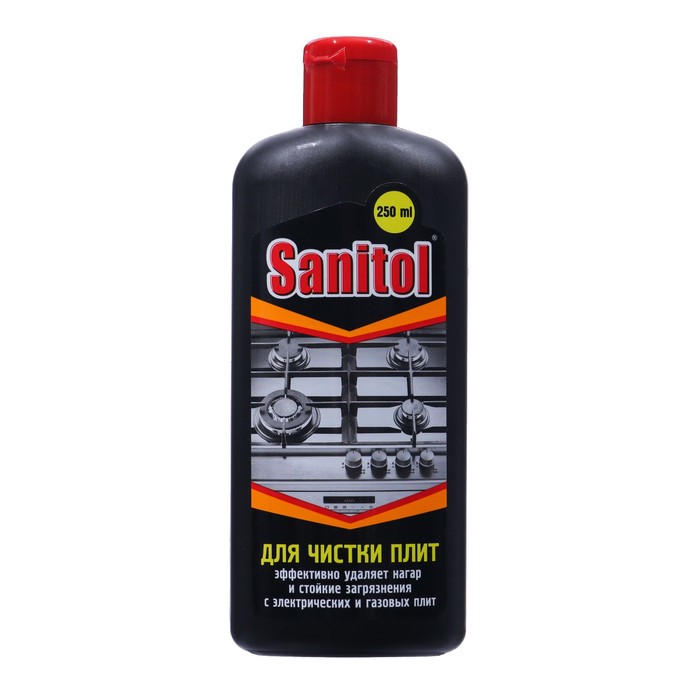 Средство для чистки плит Sanitol, 250 мл - Фото 1