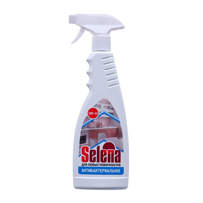 Чистящее средство Selena,"Антибактериальный", спрей, универсальное, 500 мл - Фото 1