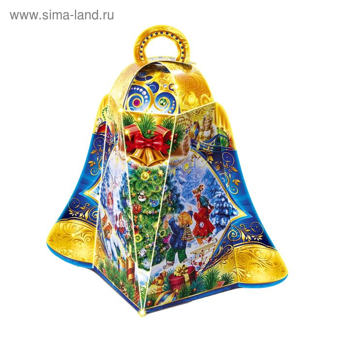 Подарочная коробка "Звонкий", колокол мини, сборная, 23 х 14 х 21 см - Фото 1
