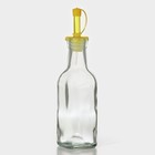 Бутыль стеклянная для масла и уксуса Доляна «Классик», 200 мл, h=20 см, цвет МИКС - фото 22836032