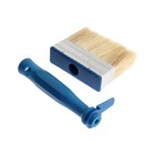 Кисть-макловица ТУНДРА, смешанная щетина, пластиковая рукоятка, 30×100 мм - Фото 6