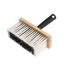 Кисть-макловица ТУНДРА, искусственная щетина, пластиковая рукоятка, 70×170 мм - Фото 4