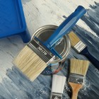 Кисть-макловица ТУНДРА, смешанная щетина, пластиковая рукоятка, 30×70 мм - Фото 8