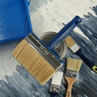 Кисть-макловица ТУНДРА, смешанная щетина, пластиковая рукоятка, 40×140 мм - Фото 8