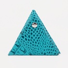 Футляр для монет/наушников на кнопке, бирюзовый - Фото 2