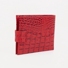 Кошелёк женский на кнопке, цвет красный - Фото 3