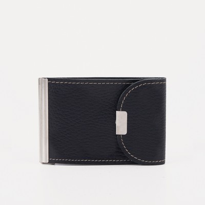 Зажим для купюр, для монет, чёрный