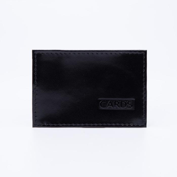 Картхолдер, цвет чёрный - Фото 1