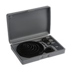 Набор пил кольцевых ТУНДРА, 19-22-28-32-38-44-51-64-76-89-102-127 мм, 12 шт. - Фото 2