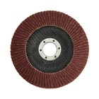 Круг лепестковый торцевой ТУНДРА, 125×22 мм, Р60 - Фото 4