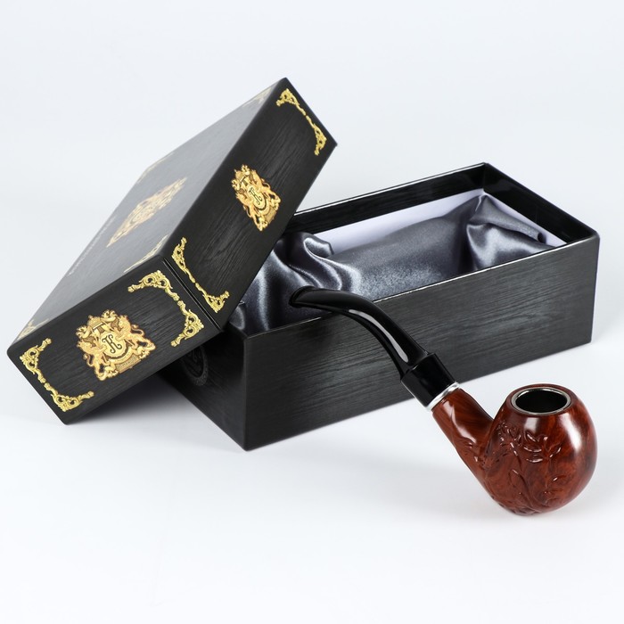 Курительная трубка для табака "Командор", классическая, 14.5 х 5 х 4.5 см - Фото 1