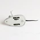 Мышь заводная, 7 см, серая - Фото 6