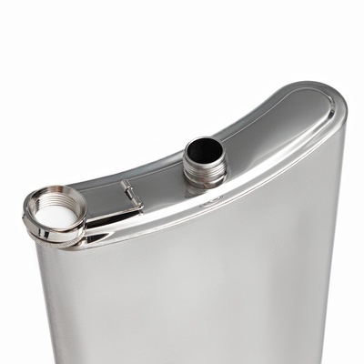 Фляжка Мастер К «Гигант», 1.92 л, подарочная, 64 oz, нержавеющая сталь, серебристая
