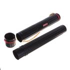 Тубус телескопический А0 Стамм, диаметр 85 мм, длина 630-1100 мм, пластик, на ремне, чёрный - Фото 2