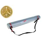 Тубус телескопический на ремне, диаметр 85 мм, длина 630-1100 мм, серый - Фото 1