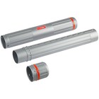 Тубус телескопический на ремне, диаметр 85 мм, длина 630-1100 мм, серый - Фото 5