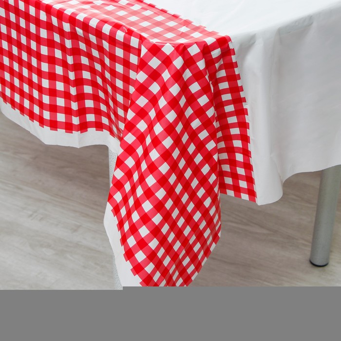 Скатерть на стол «Клетка», 105×180 см - Фото 1