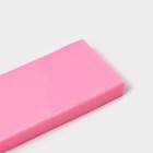 Молд Доляна «Желание», силикон, 5×11,5 см, цвет розовый - фото 4549725