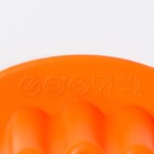 Форма для выпечки Доляна «Рифлёный круг. Звезда», силикон, 28×5.5 см, с ручками, МИКС - Фото 4