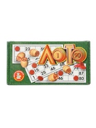 Лото русское, деревянное "Тройка лошадей", настольная игра, с бочонками - Фото 5