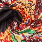 Платок текстильный, размер 120 х 120, цвет разноцветный # FC 268-1,  Y4-C - Фото 2