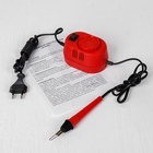 Выжигание по дереву, набор: прибор + 12 дощечек: 21.3×14.8×0.4 см, мощность: 220 В - Фото 3