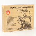 Выжигание по дереву, набор: прибор + 12 дощечек: 21.3×14.8×0.4 см, мощность: 220 В - Фото 5