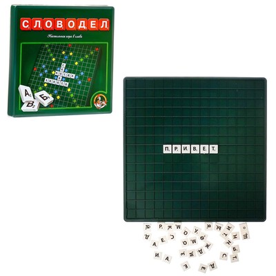 Настольная игра «Словодел», 2-4 игрока, 7+