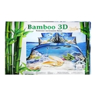 Постельное бельё "Этель Bamboo 3D" евро Баунти 200*220 см 220*240 см 50*70 + 5 см 2 шт. - Фото 2