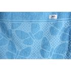 Полотенце махровое "Этель" Ариа голубой 70*140 см, 100% хлопок, 400гр/м2 - Фото 2