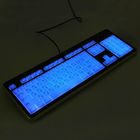 Клавиатура Smartbuy 301, проводная, мембранная, подсветка, USB, черно-белая - Фото 5