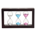 Часы песочные «Левит», на 3/4/5 минут, 10×17 см - Фото 1