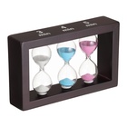 Часы песочные «Левит», на 3/4/5 минут, 10×17 см - Фото 2