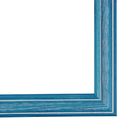 Рама для картин (зеркал) 30 х 40 х 4,2 см, дерево, Polina, синяя - Фото 2