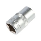 Головка торцевая шестигранная ТУНДРА, под квадрат 1/2", 14 мм, CrV - Фото 5